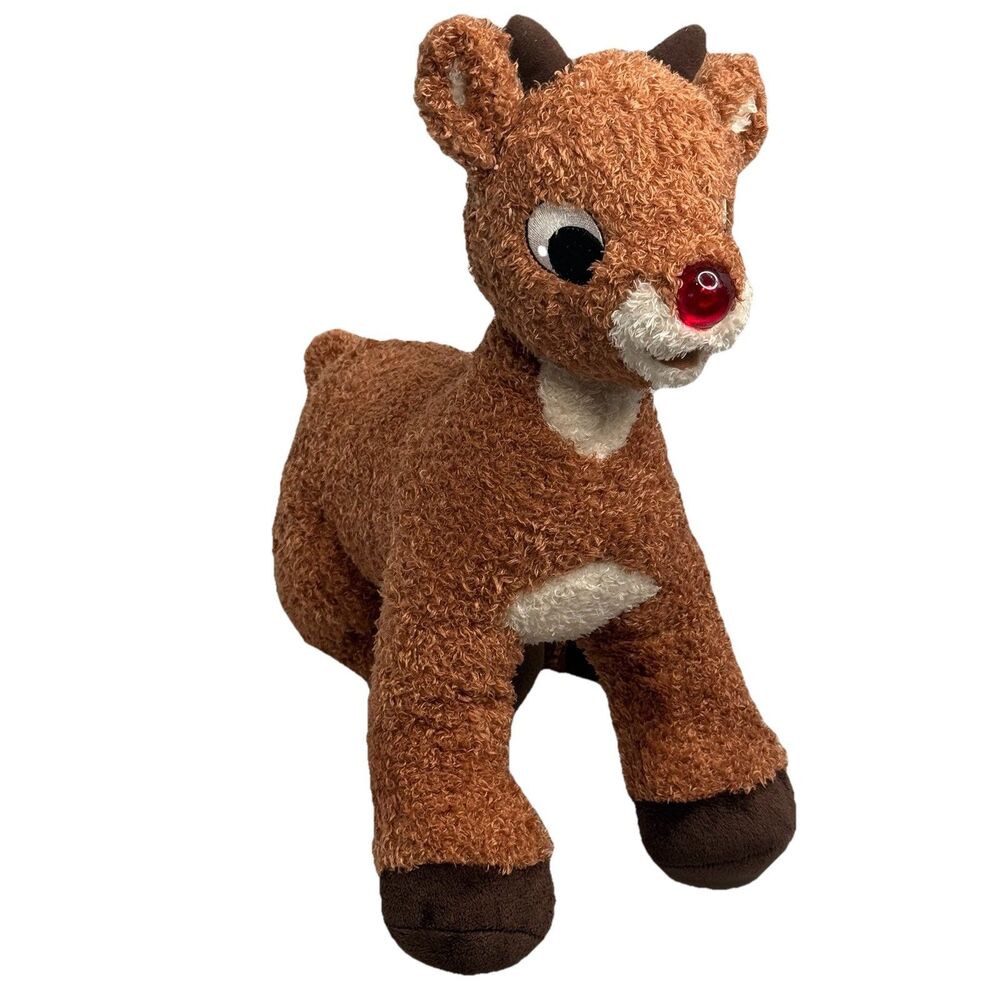 Build A Bear Rudolph Red Nosed Reindeer Plush 2014 EUC - Picture 3 of 15